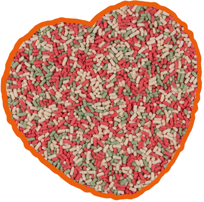 DUVO Pond krmivo mix peletky 5l. vědro