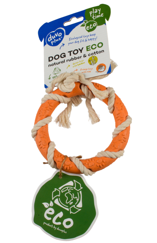 DUVO Hračka BA/TG ECO Kroužek 12,5x12,5cm.