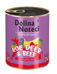 Dolina Noteci Superfood Srnčí a hovězí 800g