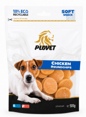 PLOVET Dog Kuřecí kolečka 500g