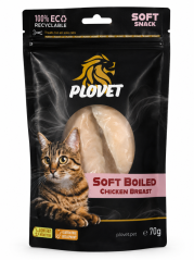 PLOVET Cat Vařená kuřecí prsa 70g