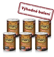 Marp Salmon konzerva pro kočky s lososem 6x370g