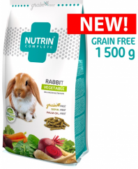 NUTRIN Complete Králík - GRAIN FREE se zeleninou 1,5kg.
