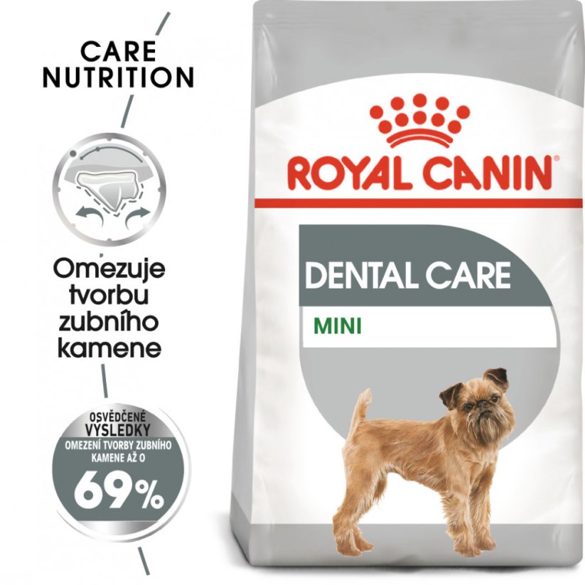 Royal Canin Mini Dental Care granule pro psy snižující tvorbu zubního kamene 1 kg