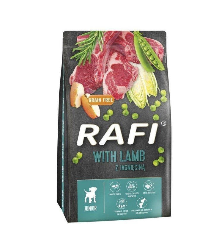 RAFI Dog Dry Junior Lamb s jehněčím 10kg