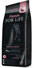 Fitmin dog For Life Duck & Rice pro psy 14kg