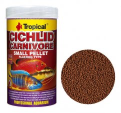Tropical Cichlid Carnivore Pellet Small 1000 ml, 360 g
