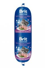 Brit Premium Cat by Nature Sausage Chicken&Turkey Sterilised 180g