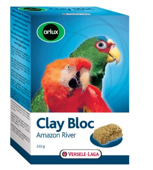 Clay Bloc Amazon River - jílová cihla pro větší papoušky