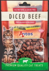 ANTOS Cat Snack s hovězím 50g