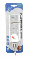 DUVO napáječka pro hlodavce skleněná 355 ml