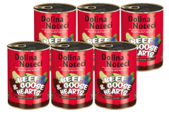 Dolina Noteci Superfood hovězí a husí srdce 6x400g