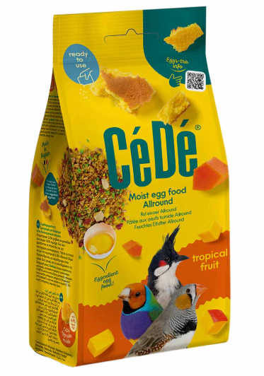 CéDé Vaječné krmivo s tropickým ovocem 200g.