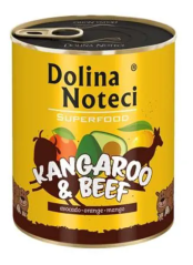 Dolina Noteci Superfood Klokan a hovězí 800g