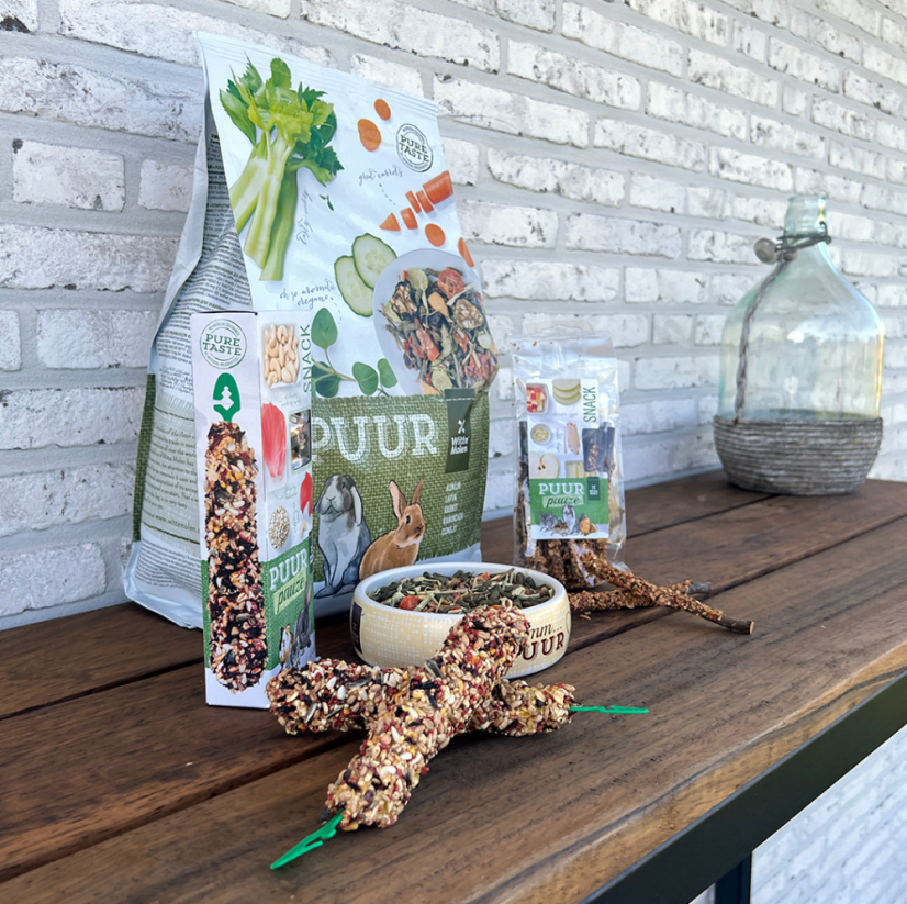 PUUR Tyčinka drobný hlodavec brokolice&rajče 110g