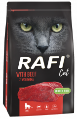RAFI Cat Dry Hovězí 7kg