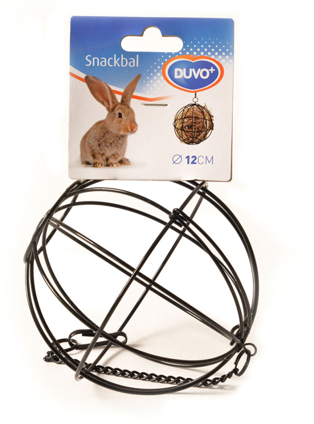 DUVO Kovový míč na seno 12cm