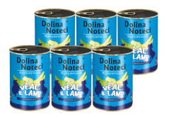 Dolina Noteci  superfood Telecí a jehněčí  6x400g