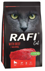 RAFI Cat Dry Hovězí 7kg