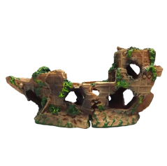 DUVO Akvarijní dekorace vrak lodi 22,5x7,5x12,5cm