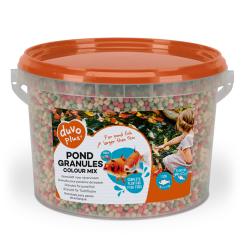 DUVO Pond krmivo mix kuličky 5l. vědro