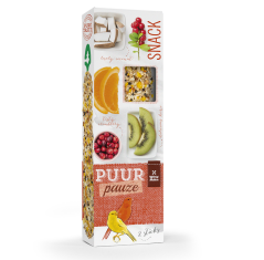 PUUR Tyčinka kanáři brusinky/kiwi 60g.