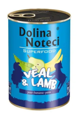 Dolina Noteci Superfood Telecí a jehněčí 400g