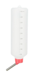 Láhev na vodu s držákem drátu 450ml Trixie