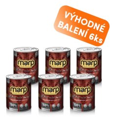 Marp Venison konzerva pro psy se zvěřinou 6x400g