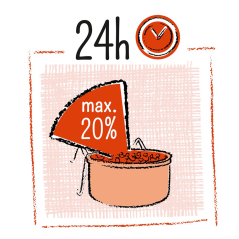 PUUR Tyčinka papoušek kokos/papája 140g