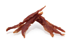 KIDDOG SP 100% kachní prsa bez aditiv, proužky 80gr.