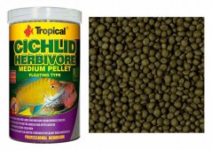 Tropical Cichlid Herbivore Medium Pellet 1000 ml, 360 g