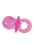 Hračka pes PACIFIER TPR POP dudlík 7cm růžová Zolux