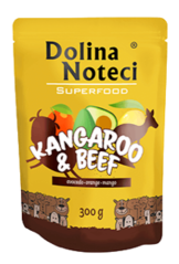 Dolina Noteci Superfood Klokan a hovězí 300g (kapsička)