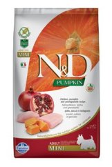 N&D GF Pumpkin DOG Adult Mini Chicken&Pomegranate 800g