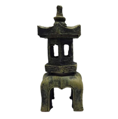 DUVO Akvarijní dekorace letní pagoda 4,5x4,5x10,5cm