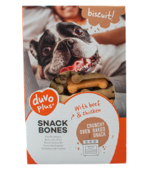DUVO Biscuit snack knochen 500g.