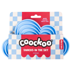 DUVO Lízací podložka modrá vlnka 20x11cm