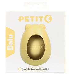 Hračka Petit kužel ergonomický žlutý 8cm