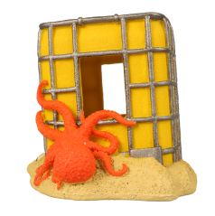 DUVO akvarijní dekorace Radioaktivní IBC box 14,5x11,5x11cm