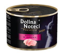 Konzerva Dolina Noteci premium cat Junior Krůta 185g