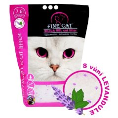 FINE CAT Silica-gel LEVANDULE 7,6litru / 3,3kg