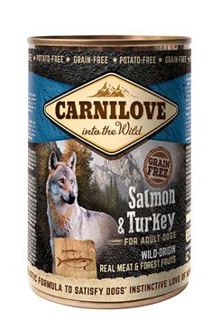 Carnilove konzerva losos & krůta pro psy 400g