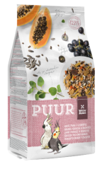 PUUR Large parakeet&cockatoo - stř. papoušek 750 g