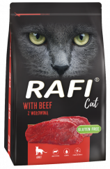 RAFI Cat Dry Hovězí 7kg