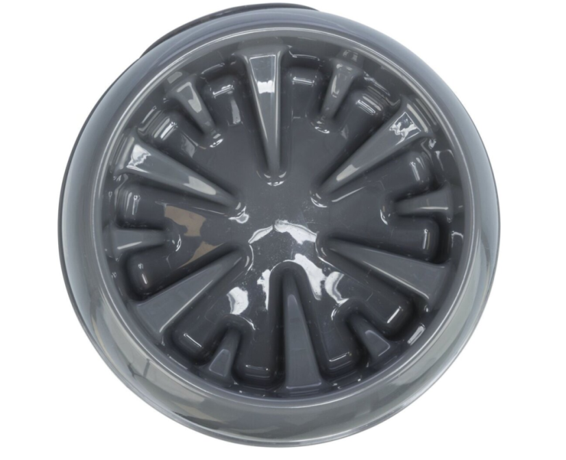 Miska k pomalému krmení, design slunečnice, plast TPR 1,4l Trixie