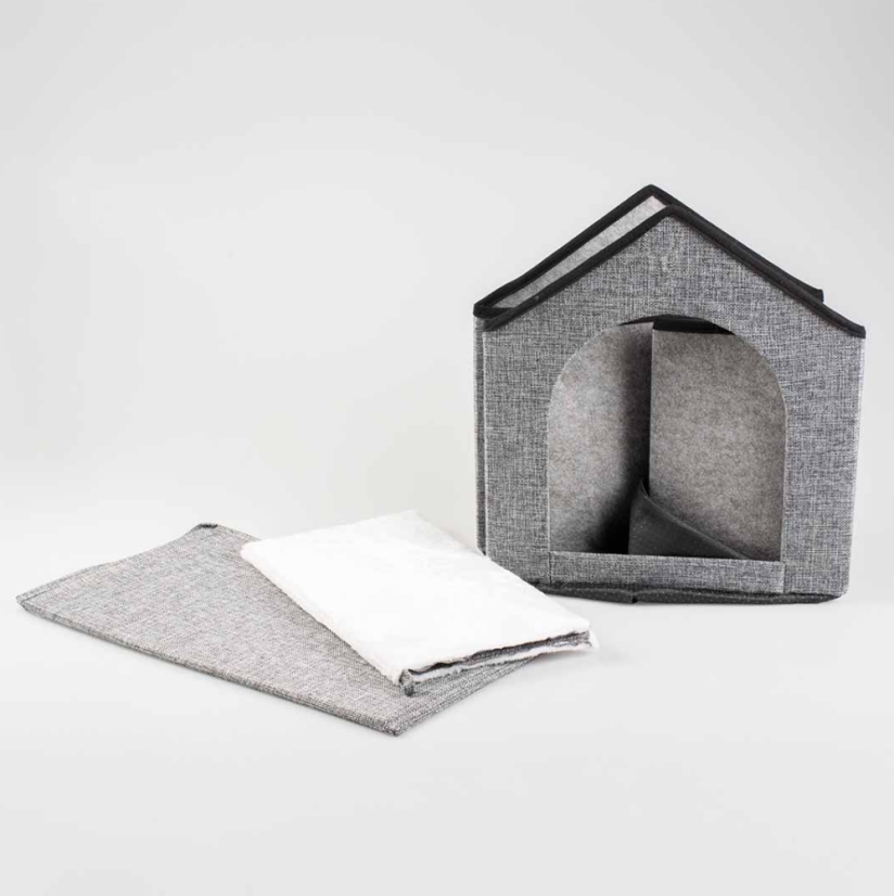 DUVO Bouda plátěná 43x38x41cm