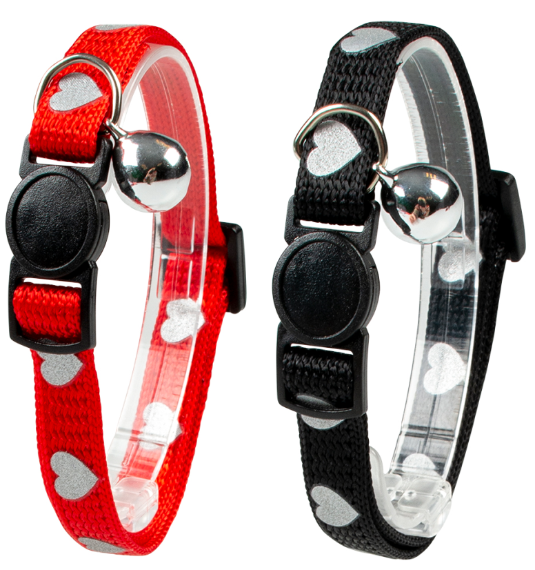 DUVO Obojek Cat 20-30x1cm.srdce