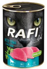 Konzerva RAFI cat s tuňákem 400g