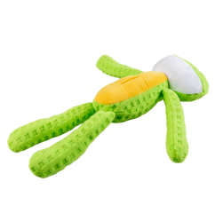 DUVO Hračka plyšová žába dlouhá zelená 37cm.